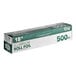 A white and green box of Choice heavy-duty aluminum foil on a white background.