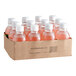 A cardboard box with 12 Boylan Bottling Co. Mash Watermelon Lemon Lime sparkling fruit beverage bottles.