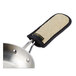 A San Jamar Bestan pot and pan handle cover on a pan.