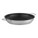 A Vigor stainless steel non-stick fry pan with dual handles.