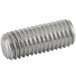 A stainless steel plunger bolt with a hex head for Avantco sausage stuffers.