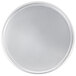 An American Metalcraft heavy weight aluminum pizza pan with a wide rim.