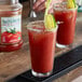 Two Sacramento Tomato Juice Bloody Mary cocktails on a bar table.