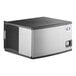 A grey and black Manitowoc Indigo NXT air cooled ice cube machine.