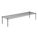 A black Regency wire shelf kit with legs.