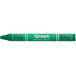 A green Choice bulk crayon.