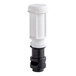 A replacement tap valve for Narvon SMM Series beverage dispensers, featuring a white and black plastic construction.