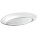 a close-up of a white plate
