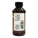A close up of a 4 fl. oz. bottle of LorAnn Oils All-Natural Coffee Bakery Emulsion with a label.