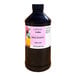 A close-up of a bottle of LorAnn Oils All-Natural Coffee Bakery Emulsion with a label.