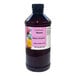 A plastic bottle of LorAnn Oils Banana Bakery Emulsion with a label on it.