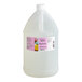 A white plastic jug of LorAnn Oils Raspberry Bakery Emulsion with a white label.