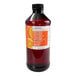 A 16 fl. oz. bottle of LorAnn Oils all-natural orange bakery emulsion.