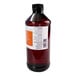 A 16 fl. oz. bottle of LorAnn Oils all-natural orange bakery emulsion with a black cap and labeled ingredients.