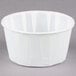A Solo white paper souffle cup.