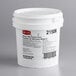 A white container with a white lid and a label for Rich's Honey Dip Donut Glaze.