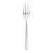 A silver Fortessa Arezzo stainless steel serving fork.