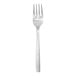A Fortessa Arezzo stainless steel salad/dessert fork with a silver handle.