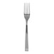 A Fortessa stainless steel salad/dessert fork with a silver handle.