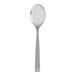 A Fortessa stainless steel serving spoon with a silver handle and bowl.