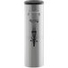 An Avantco stainless steel iced tea dispenser with a black lid.