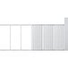 A chrome wire rack with three shelves holding several metal bars and white rectangular objects.