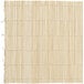 A close-up of an Emperor's Select Natural Bamboo Sushi Rolling Mat with white strips.