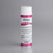 A white cylinder with a black top labeled "Noble Chemical Scum-B-Gone Ready-to-Use Foaming Aerosol"
