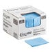 A case of Choice blue medium-duty foodservice wipes.