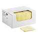 A white box of Choice yellow medium-duty foodservice wipers.