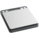 An AvaWeigh digital portion scale with a white square screen.