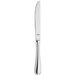 An Amefa stainless steel dessert knife with a silver handle.