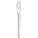A Couzon by Amefa stainless steel table fork with a silver handle.