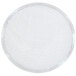 A round metal mesh pizza screen.