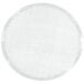 A white round mesh pizza screen.