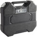 a black tool box with a handle