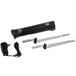 A black and silver Backyard Pro electric knife with a black handle and cord.
