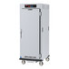 A Metro C5 series stainless steel holding / proofing cabinet with a white door.
