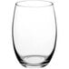 a clear glass with a white background