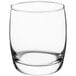 An Acopa 11 oz. rocks glass. A clear glass on a white background.