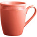 An Acopa Capri coral reef china mug in pink.