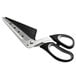 American Metalcraft pizza scissors with black handles.