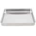 An American Metalcraft heavy weight aluminum pizza pan with a silver handle.