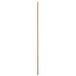 An Ateco birch wood doughnut stick with a long handle.