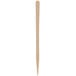 a wooden stick on a white background