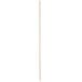 A long wooden stick on a white background.