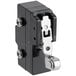 A black and silver Estella microswitch with a metal handle.
