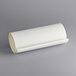 A white roll of paper.