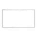 A white rectangular replacement gasket for a Galaxy CF10HC chest freezer.