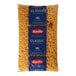 A bag of Barilla Rotini Pasta with white text.